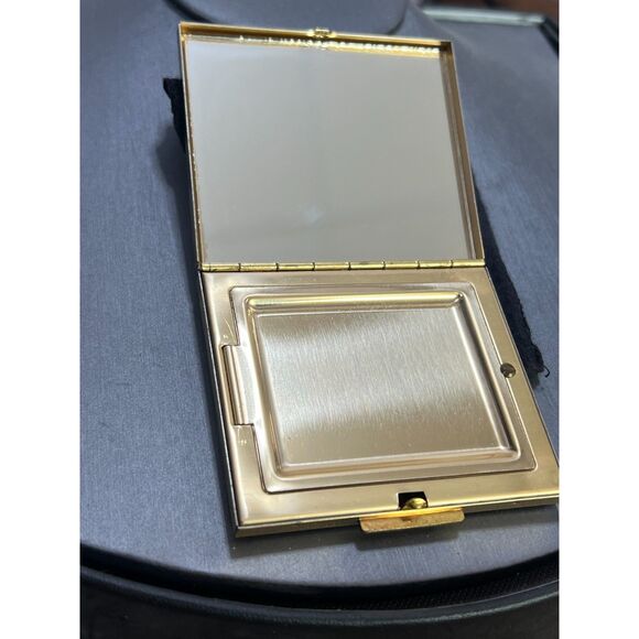 Vintage Kirks Folly Powder Compact and Lipstick Tube Holder With Mirror - Picture 3 of 7